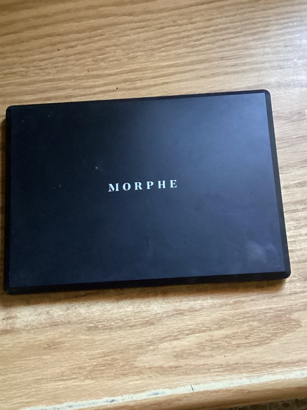 Morphe Black Slim Electronics Case with Center Logo